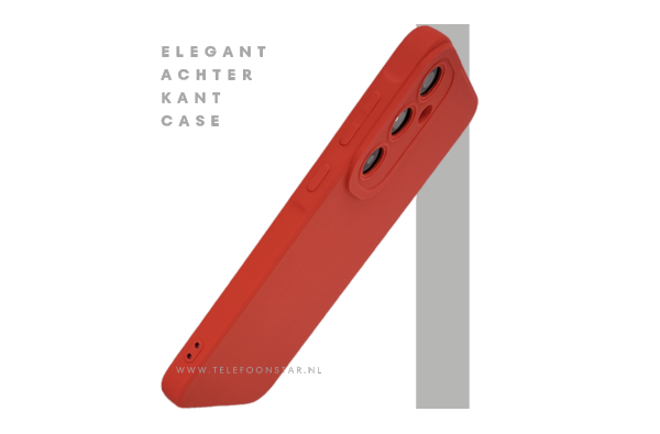 Samsung Galaxy A26 Hoesje Rood – Schokbestendige Siliconen Backcover