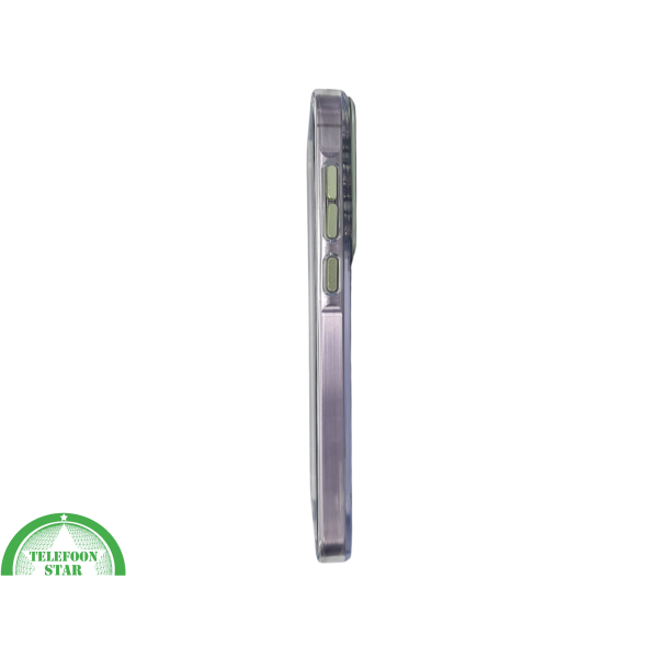 Transparant groen knop Hoesje Samsung Galaxy S25 FE Schokbestendige Bescherming – foto 4