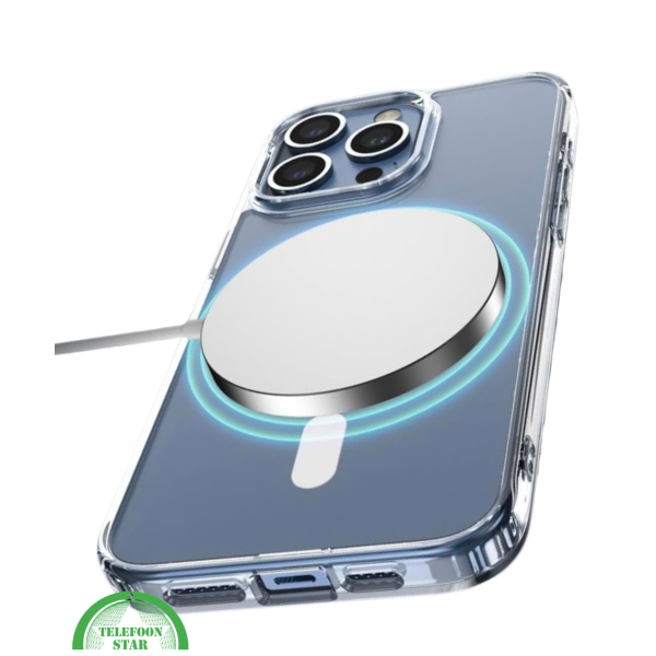 Transparant Hoesje voor iPhone 14 Pro MagSafe, Sterk, Slank &amp; Magnetisch – foto 5