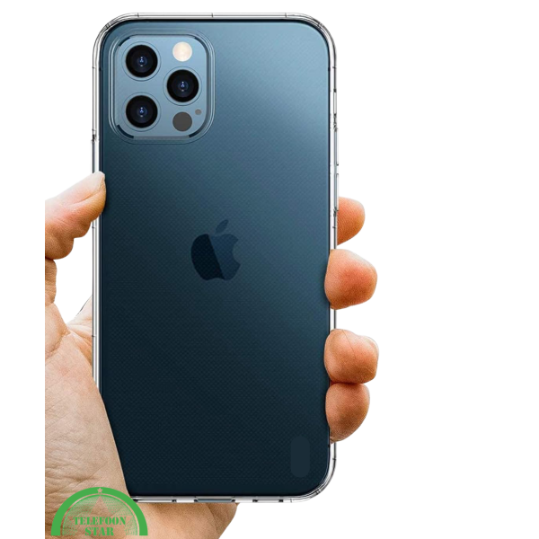 Transparant Hoesje voor iPhone 12 Pro &ndash; Slank, Helder &amp; Krasbestendig – foto 4