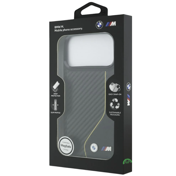 Hoesje voor iPhone 18 Pro Zwart Carbon Shield Sport Case – foto 5
