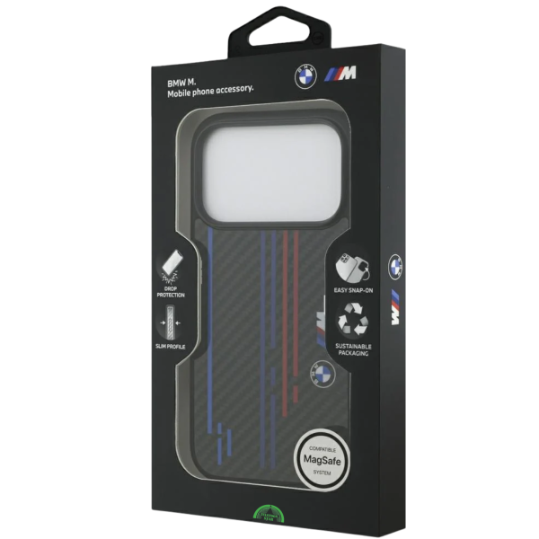 Hoesje voor iPhone 17 Pro Zwart Carbon Performance Stripe Case – foto 6