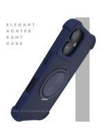 achterkant magsafe Ring blauw silicone voor iPhone 16