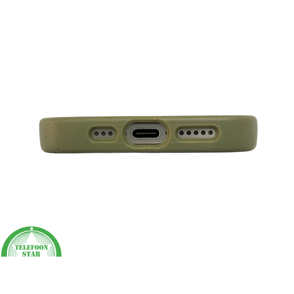 Donkergroen iPhone 15 Pro Max Hoesje Natuurlijke Bescherming &amp; Minimalistisch Design | Telefoonstar.nl – foto 4