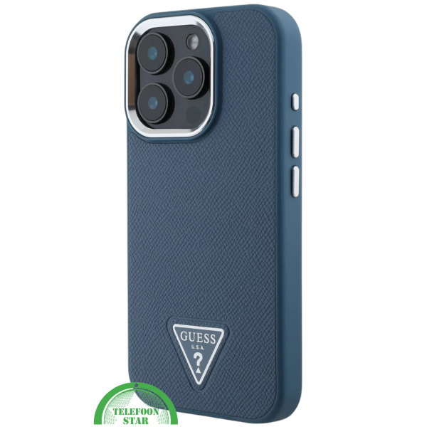 Hoesje voor iPhone 16 pro &ndash; Donkerblauw | Elegant Design met Luxe Bescherming – foto 2