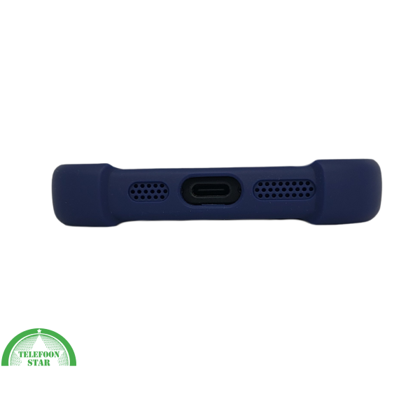 achterkant magsafe Ring blauw silicone voor iPhone 16 – foto 5