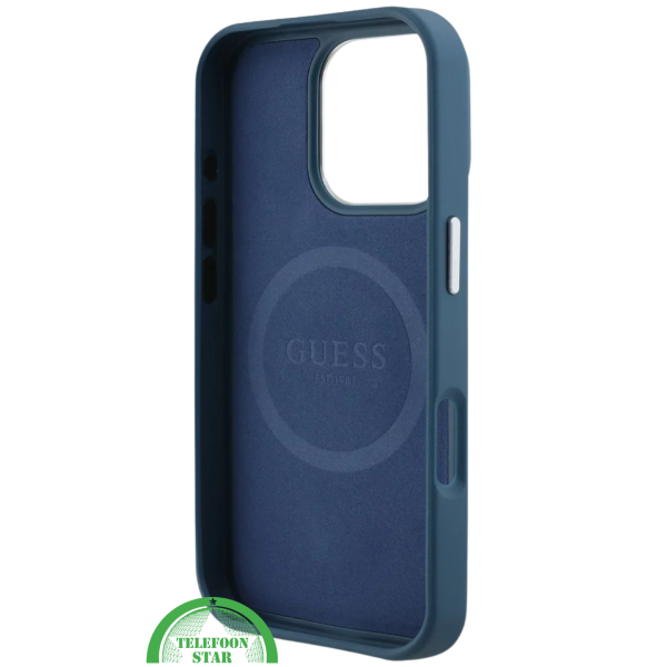 Hoesje voor iPhone 16 pro &ndash; Donkerblauw | Elegant Design met Luxe Bescherming – foto 3