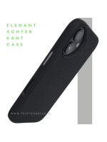 Hoesje Zwart Schokbestendige Anti Slip Backcover voor iPhone 16