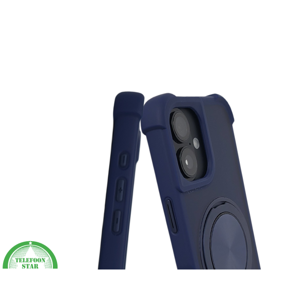 achterkant magsafe Ring blauw silicone voor iPhone 16 – foto 6