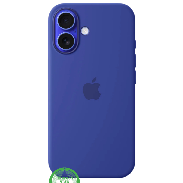 Hoesje voor iPhone 16 Siliconen &ndash; Koningsblauw | Slank, Stevig en Stijlvol – foto 2