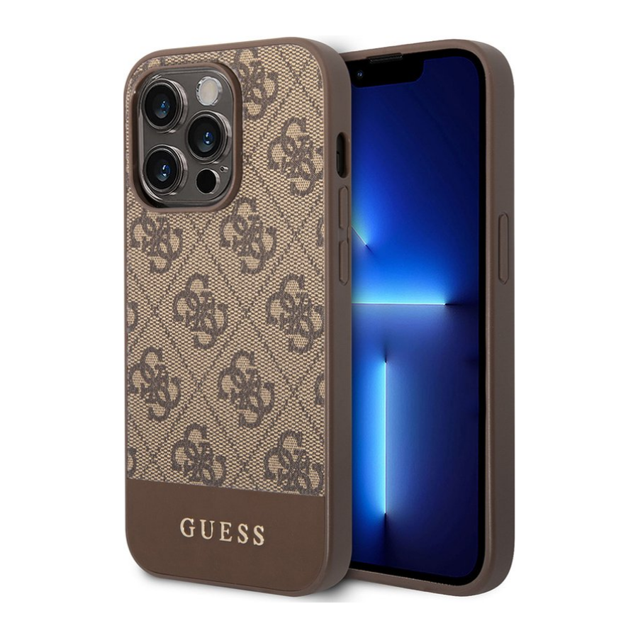 Bruin Guess Hoesje voor iPhone 13 Pro