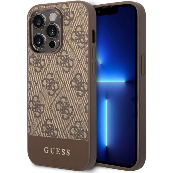Bruin Guess Hoesje voor iPhone 13 Pro – foto 5