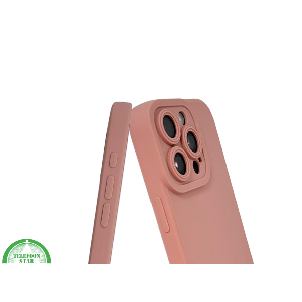 iPhone 16 Pro Perzik Hoesje &ndash; Mat Design met Verhoogde Camerabescherming – foto 6
