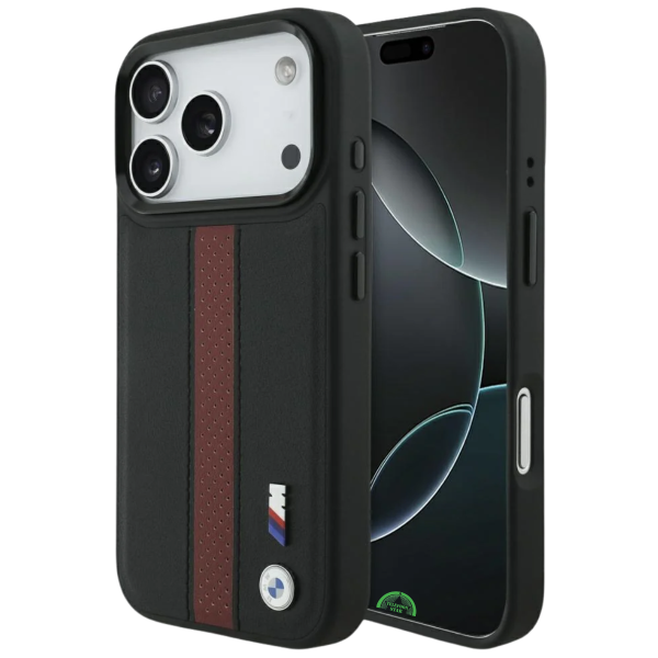 Hoesje voor iPhone 17 Pro Max Black Racing Edition Carbon Shield Sport Case – foto 6