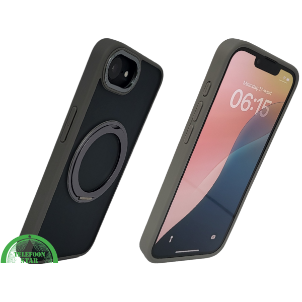 iPhone 17 E Hoesje MagSafe Compatibel Grijs Schokbestendig – foto 2
