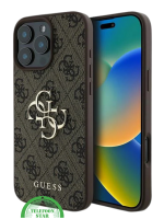 Hoesje voor iPhone 16 pro &ndash;Bruin| Elegant Design met Luxe Bescherming