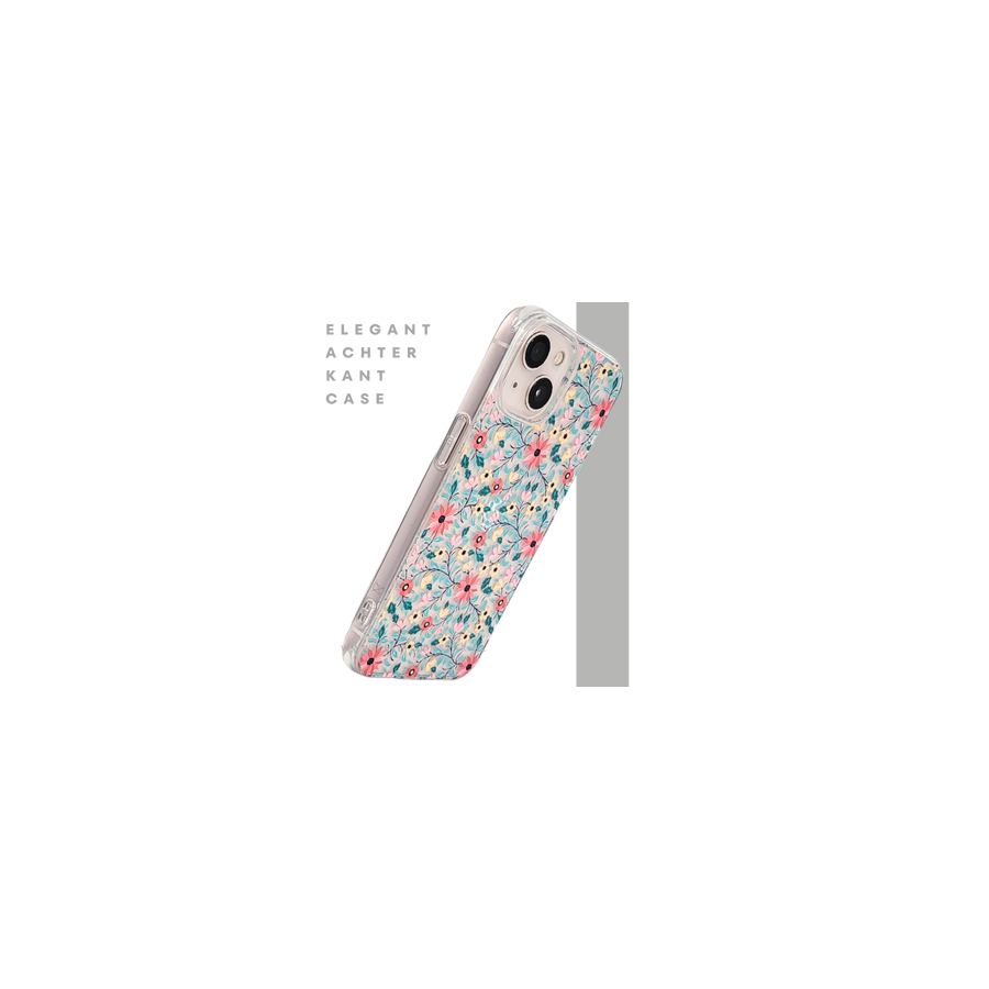 BlossomShell Floral Case &ndash; Bloemen Hoesje iPhone 13 / 14 | Telefoonstar.nl