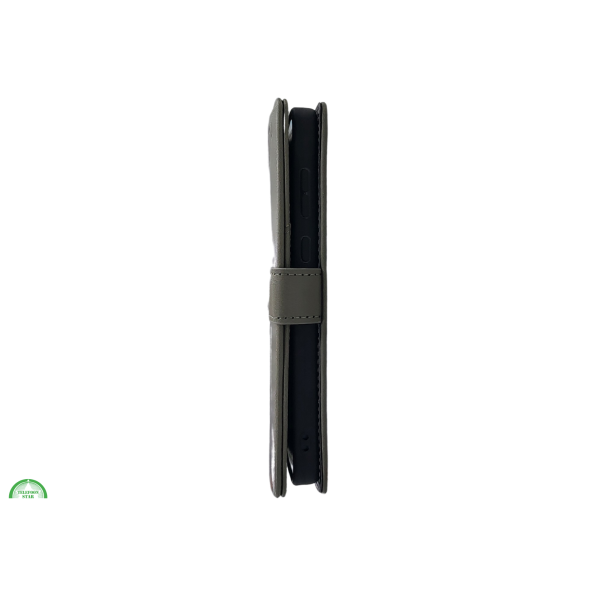Hoesje voor Samsung Galaxy S26 Plus Boek Case Leer Stijlvolle en Wallet Grijs – foto 5