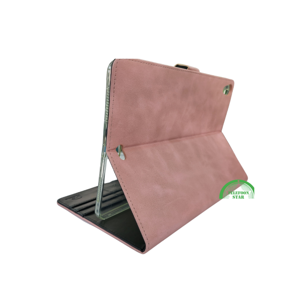 Roze  iPad Air 5 Hoesje 10.9 (2022) &ndash; Slanke Bescherming met Magnetische Voorflap – foto 2