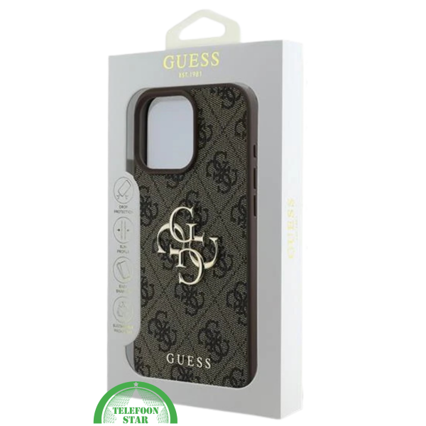 Hoesje voor iPhone 16 pro &ndash;Bruin| Elegant Design met Luxe Bescherming – foto 3