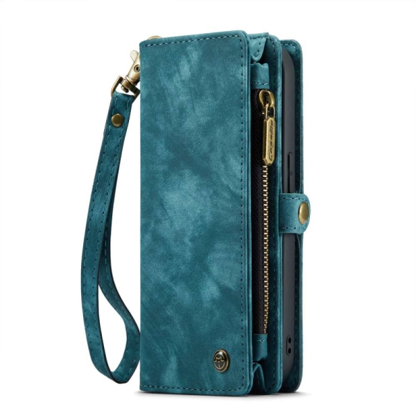 iPhone 14 Pro 3-in-1 portemonnee hoesje blauw – foto 2