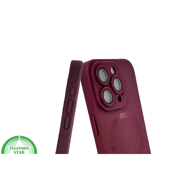 Bordeauxrood iPhone 15 Pro Max Hoesje met Ringhouder &ndash; Luxe Bescherming | Telefoonstar.nl – foto 6