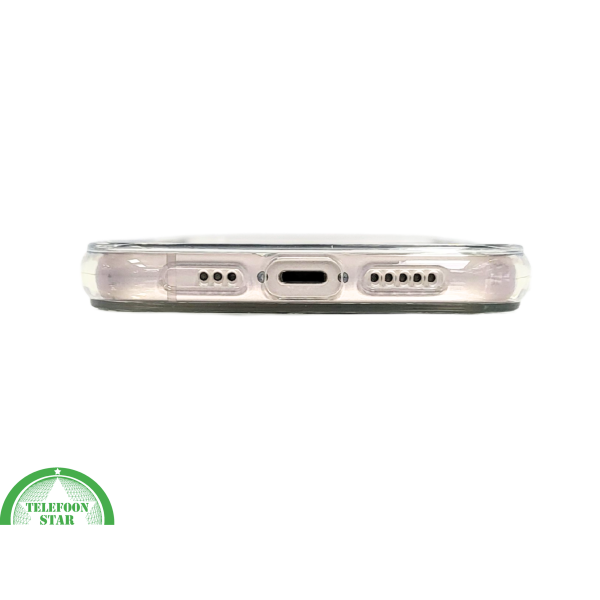 GreenNature Soft Case &ndash; Bladeren Hoesje iPhone 13 / 14 Transparant | Telefoonstar.nl – foto 4