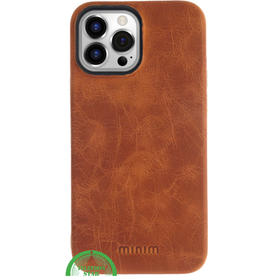 iPhone 14 Pro Max Leren Hoesje &ndash; Luxe &amp; Tijdloze Bescherming