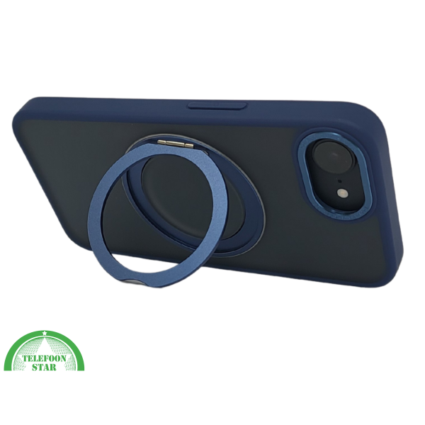 iPhone 16E Hoesje MagSafe Compatibel Blauw Schokbestendig – foto 4