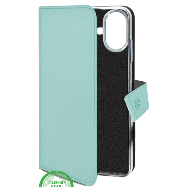 iPhone 16 Bookcase Hoesje &ndash; Mintgroen | Stijlvolle Bescherming met Magnetische Sluiting – foto 3