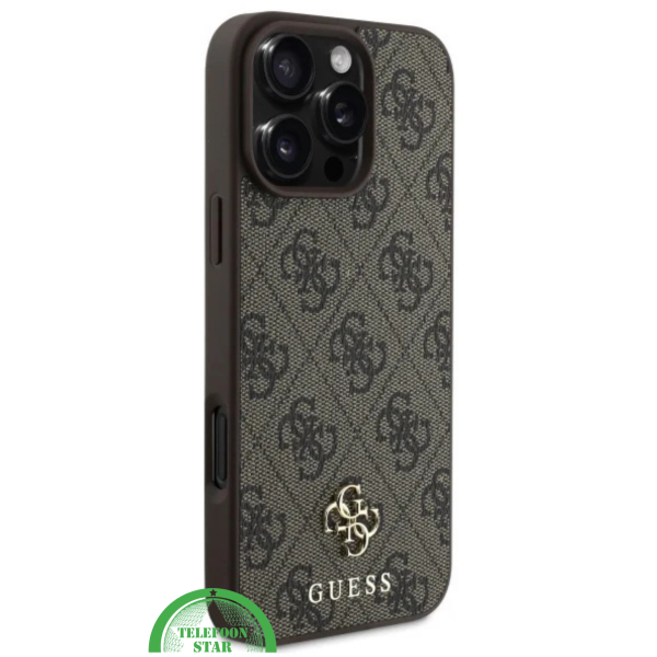 iPhone 16 Pro Max Hoesje &ndash; Bruin Glitter Luxe Edition – foto 2