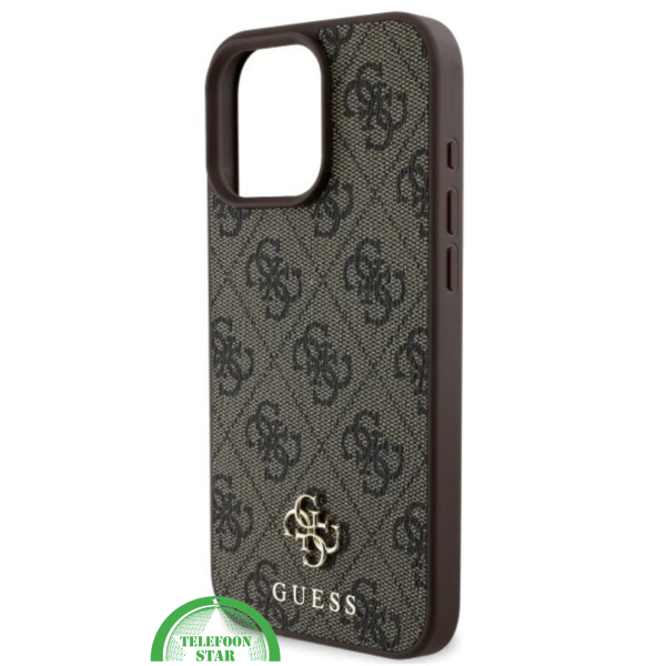 iPhone 16 Pro Max Hoesje &ndash; Bruin Glitter Luxe Edition – foto 4