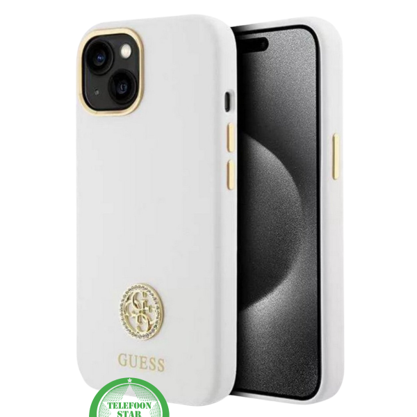 Hoesje voor iPhone 14 wit beschermhoesje luxe – foto 4