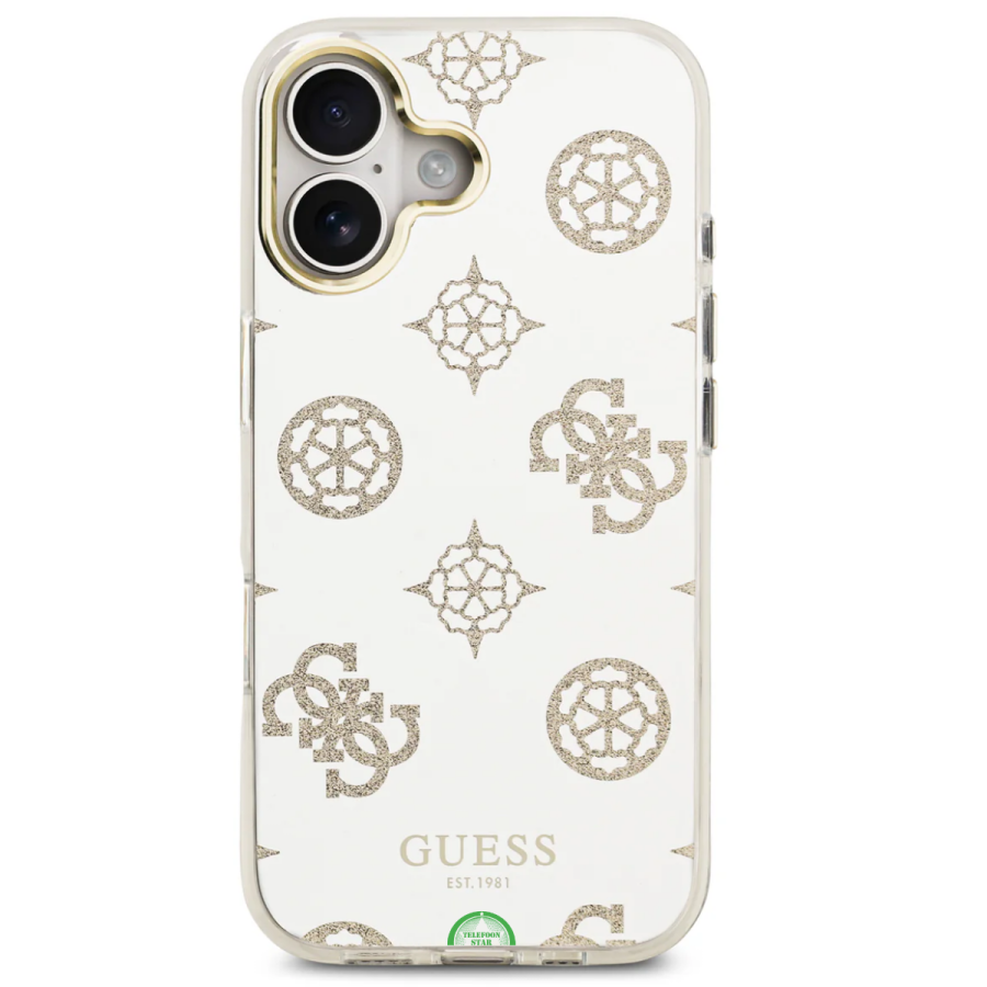 Hoesje iPhone 17 Glitter Mirrored Magsafe Compatible Gold Phone Case en Sterke Slank