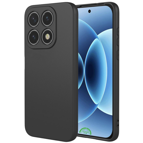 Hoesje voor Xiaomi 17 Zwart Siliconen Hoesje Met Camera Bescherming – foto 5
