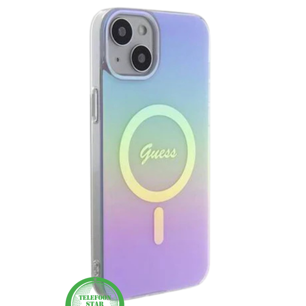 Hoesje voor iPhone 13 &ndash; Transparant Regenboog Design met MagSafe Ondersteuning – foto 2