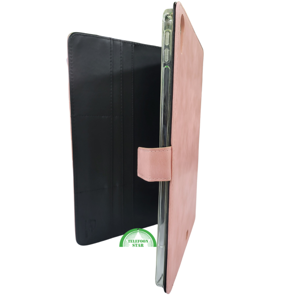 Roze  iPad Air 5 Hoesje 10.9 (2022) &ndash; Slanke Bescherming met Magnetische Voorflap – foto 3