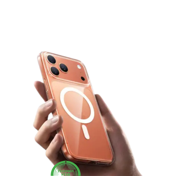 Silicone Hoesje voor  iPhone 17 Pro &ndash;  MagSafe &amp; Schokbestendig, Flexibel, Helder &amp; Extra Sterk, transparant en  | Telefoonstar – foto 3