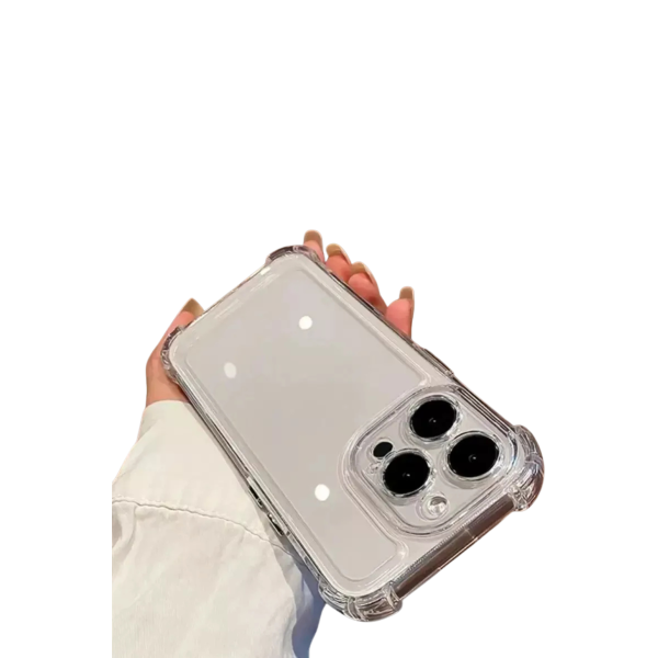 Transparant Antishock Hoesje voor iPhone 16 pro &ndash; Silicone, Flexibel, Helder &amp; Extra Sterk | Telefoonstar – foto 3