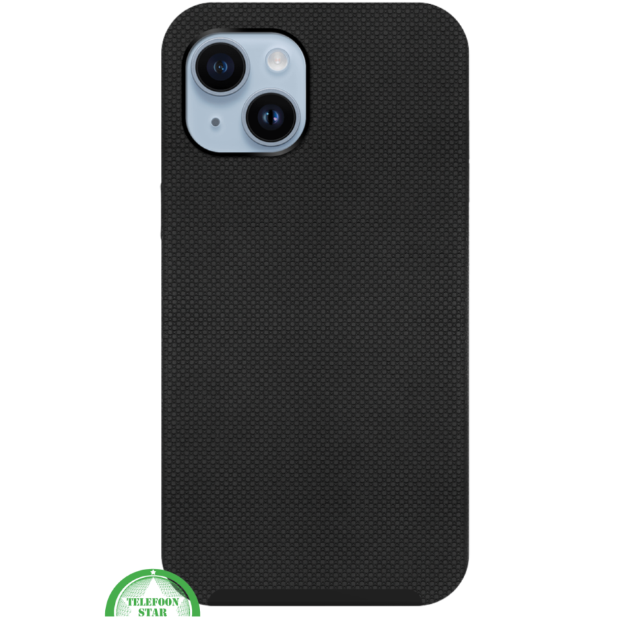 Zwart Hoesje voor iPhone 15 Anti-Slip &ndash;  TPU Slank, Sterk &amp; Gripvast
