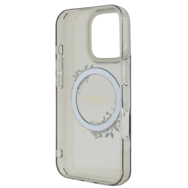 iPhone 16 Pro Transparant Hoesje met Bloemenring | Elegant Design met Subtiele Luxe – foto 3
