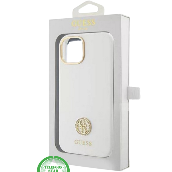 Hoesje voor iPhone 14 wit beschermhoesje luxe – foto 3