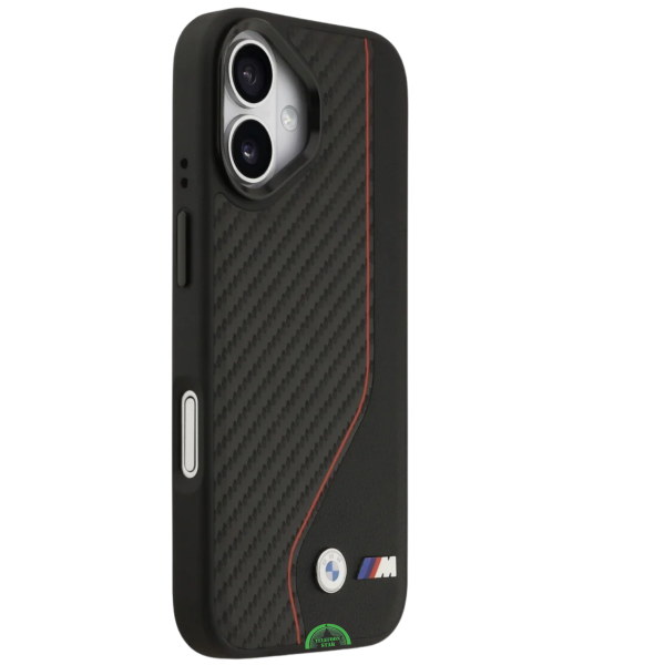 Hoesje iPhone 17 Zwart Carbon Racing Grip Case Sterke Slank – foto 2
