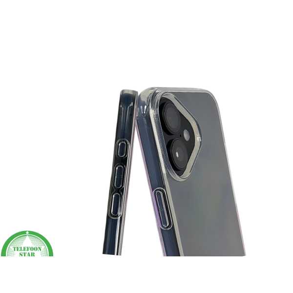 iPhone 16 hoesje transparant met schokbestendige bescherming en strakke afwerking – foto 6