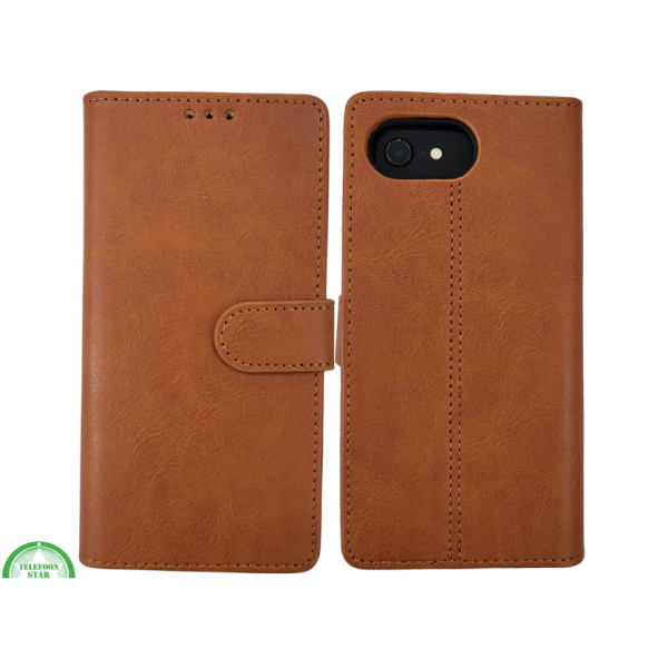 Wallet Case Licht Bruin IPhone 17E – foto 8