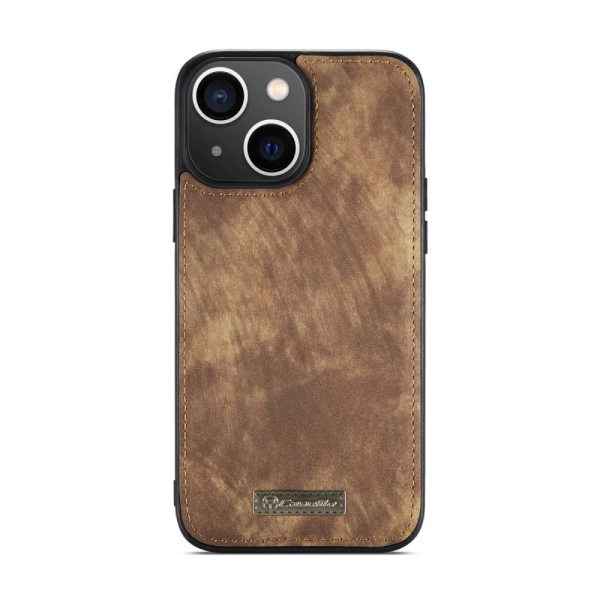 iPhone 14 3-in-1 portemonnee hoesje bruin – foto 7