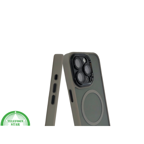 MagSafe iPhone 15 Pro Max Hoesje Transparant Olijfgroen &ndash; Slank &amp; Sterk | Telefoonstar.nl – foto 6