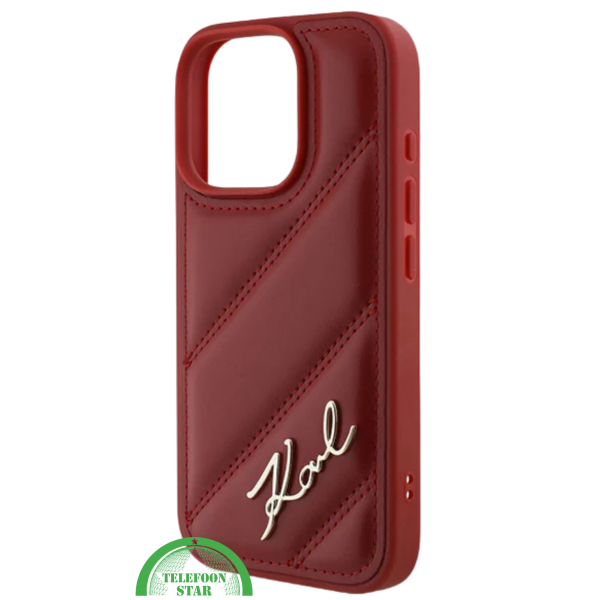 Hoesje voor iPhone 16 Pro Max Luxe Hoesje Rood &ndash; Stijlvolle Bescherming met Elegant Design – foto 3