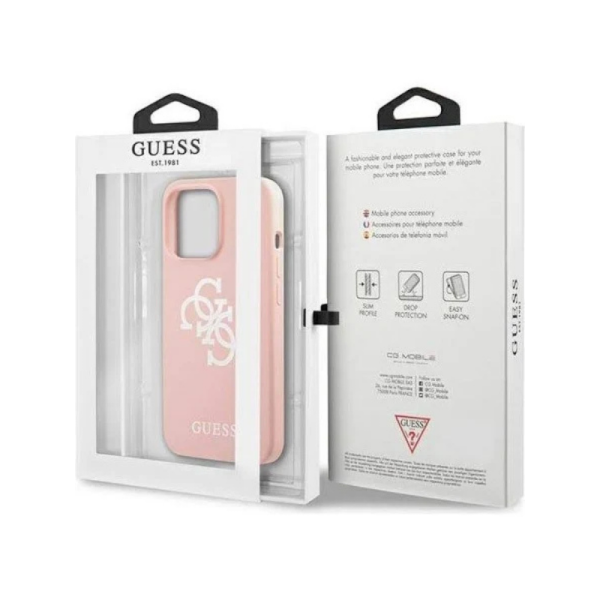 Silicone Pink Hoesje iPhone 13 Pro – foto 2