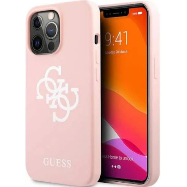 Silicone Pink Hoesje iPhone 13 Pro – foto 5